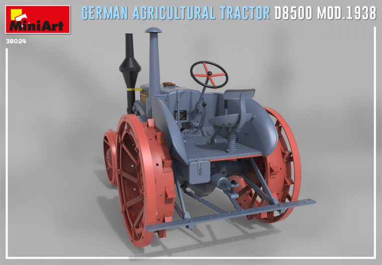 38024 MiniArt Германский сельскохозяйственный трактор D8500 1/35