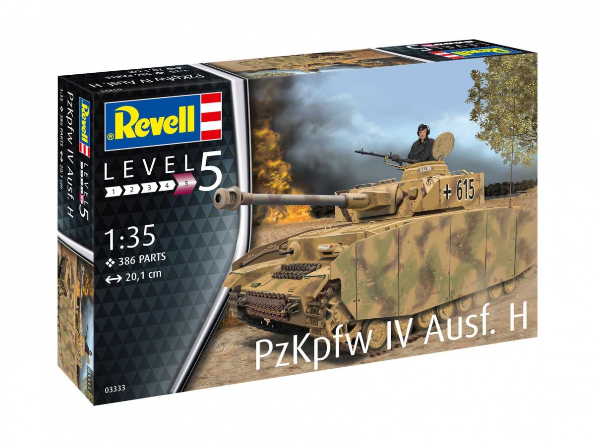 03333 Revell Средний танк Panzer IV Ausf. H 1/35