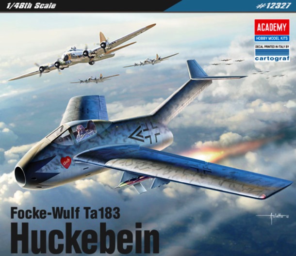 12327 Academy самолет Focke-Wulf Ta 183 Huckebein 1/48