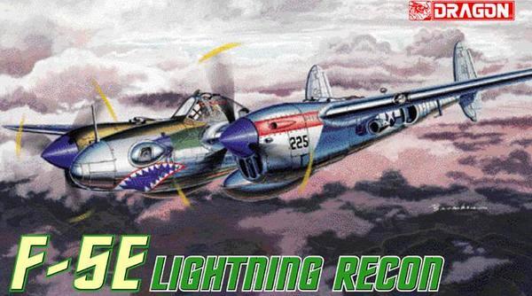 5040 Dragon Самолет F-5E Lightning Recon 1/72