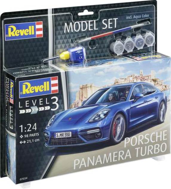67034 Revell Подарочный набор Porsche Panamera 2 1/24