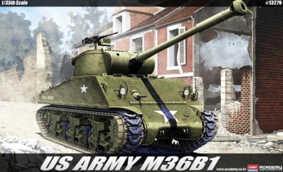 Сборная модель 13279 Academy танк M36B1 GMC 