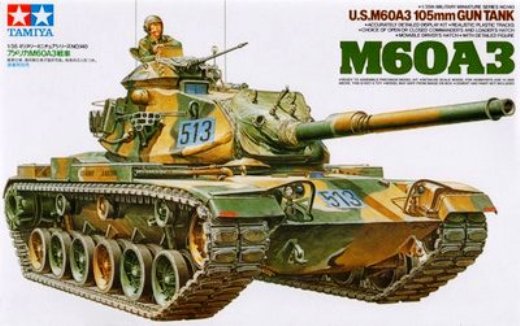 Сборная модель  35140 Tamiya Американский танк M60A3 