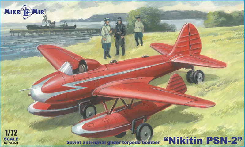 72021 MikroMir Советский самолёт Nikitin PSN-2  1/72