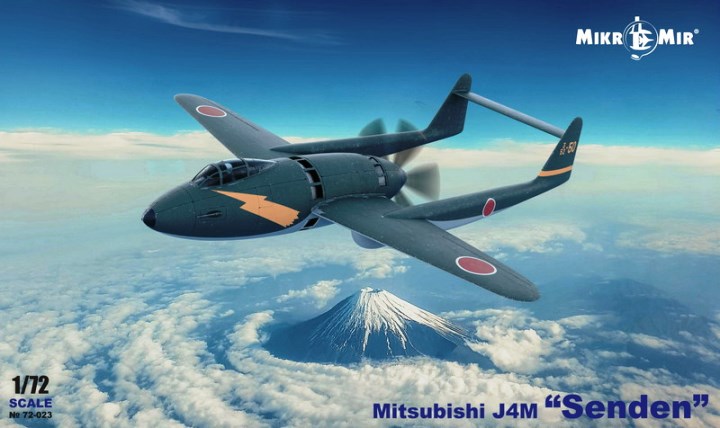 72023 MikroMir Самолет Mitsubishi "Senden" 1/172