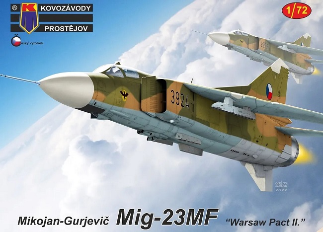 0308 Kovozavody Prostejov Самолёт MiG-23MF “Warsaw Pact II“ 1/72