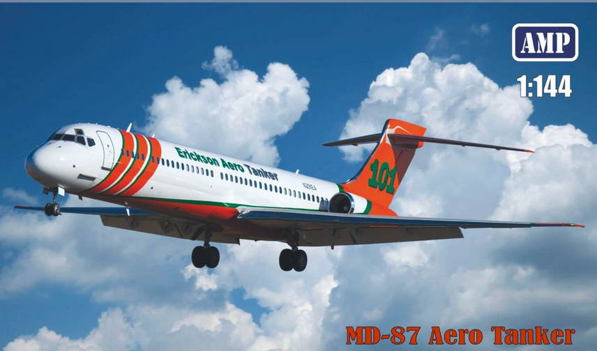 14001 AMP Самолет MD-87 Aero Tanker 1/144