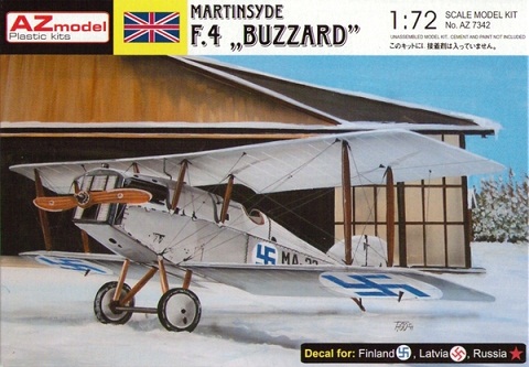 7342 AZmodel Самолёт Martinsyde F.4 "Buzzard" 1/72