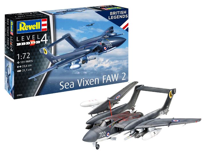 03866 Revell Самолет Sea Vixen FAW 2 1/72