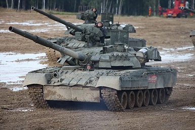09579 Trumpeter Советский танк Т-80УЕ-1 1/35