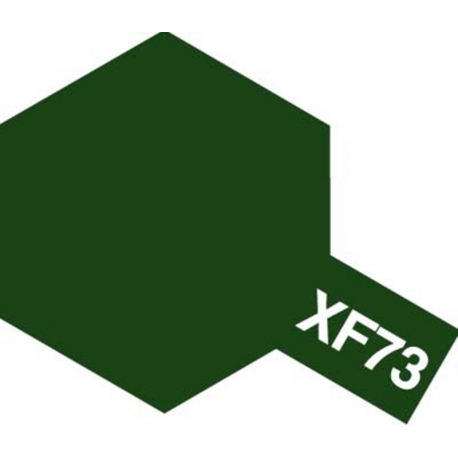 81773 Tamiya Краска акриловая матовая XF-73 D.Green/JGSDF 10мл.