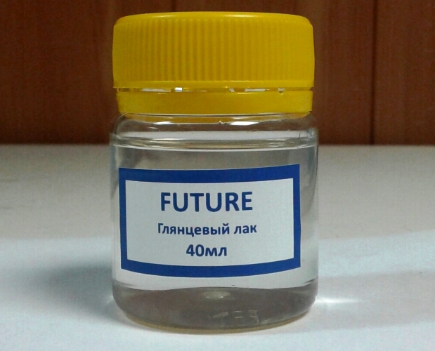 Future (футура) Жидкость для создания эффекта прозрачного стекла 40мл