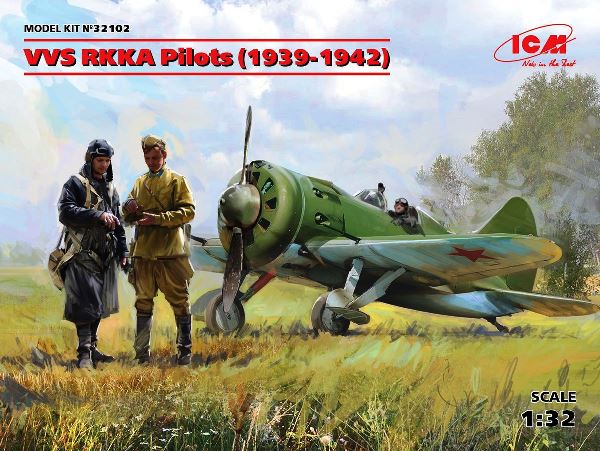 32102 ICM Пилоты ВВС РККА (1939-1942)  1/32