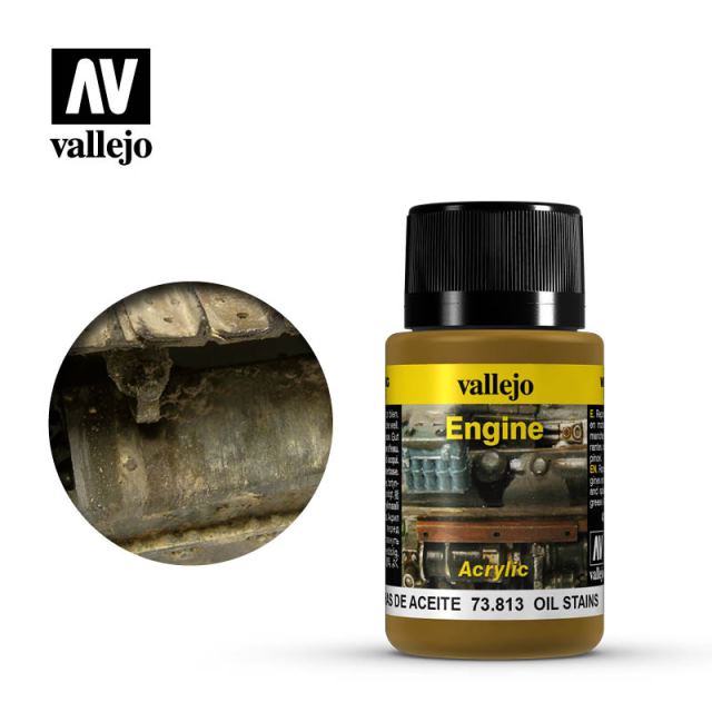 V-73813 Vallejo Weathering Effects. Масляные пятна 40 мл