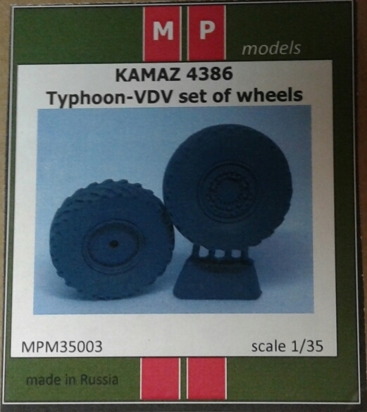 MPM35003 MP Models Колеса смоляные на Тайфун ВДВ (Meng) 1/35