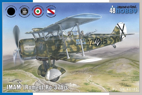 48185 Special Hobby Самолет IMAM (Romeo) Ro-37 bis 1/48