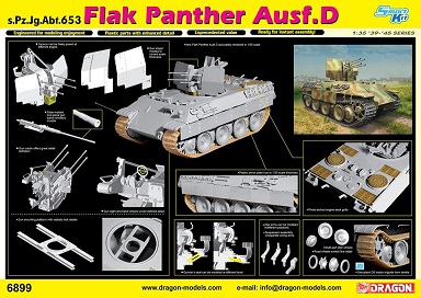 6899 Dragon FlaK Panther Ausf.D 1/35