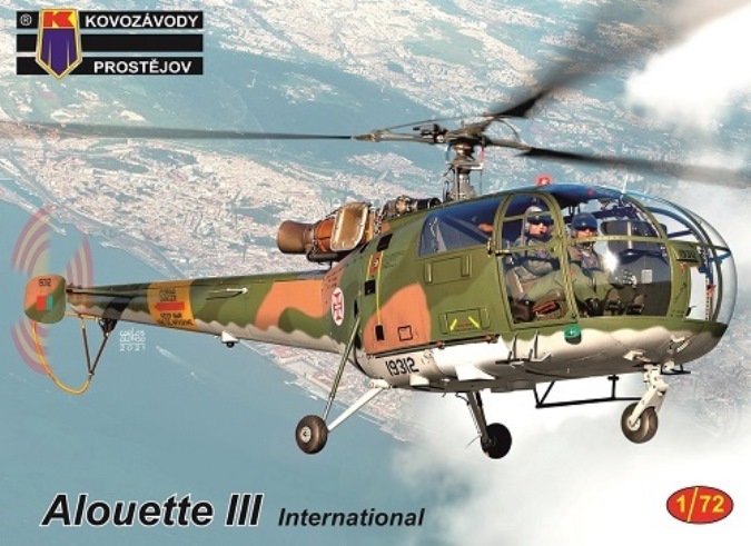 0279 Kovozavody Prostejov Вертолет Alouette II „International“ 1/72