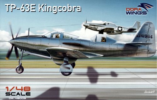 Сборная модель 48003 Dora Wings Самолет TP-63E Kingcobra 