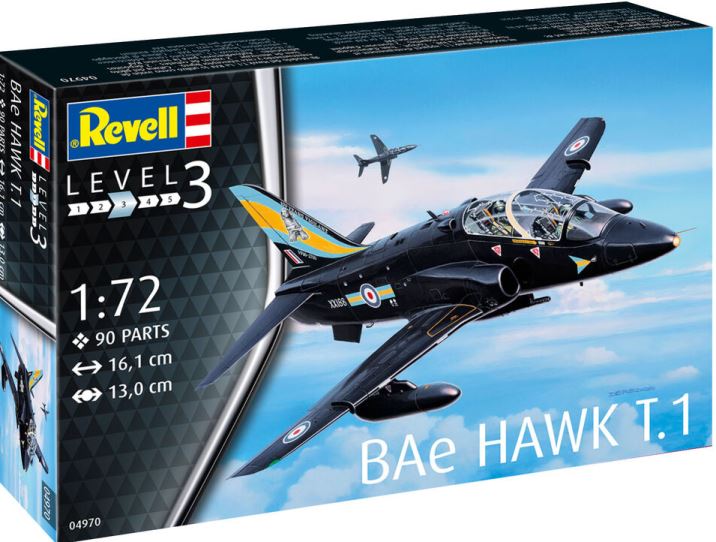 04970 Revell Британский учебный лёгкий штурмовик Hawk T.1 1/72