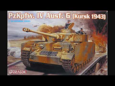 9020 Dragon German PzKpfw. IV Ausf. G Kursk 1943 1/35