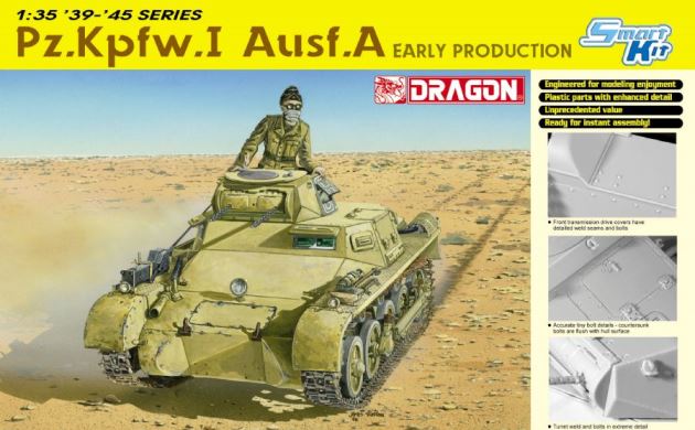 6289 Dragon Танк Pz.Kpfw.I Ausf.A Early Production 1/35