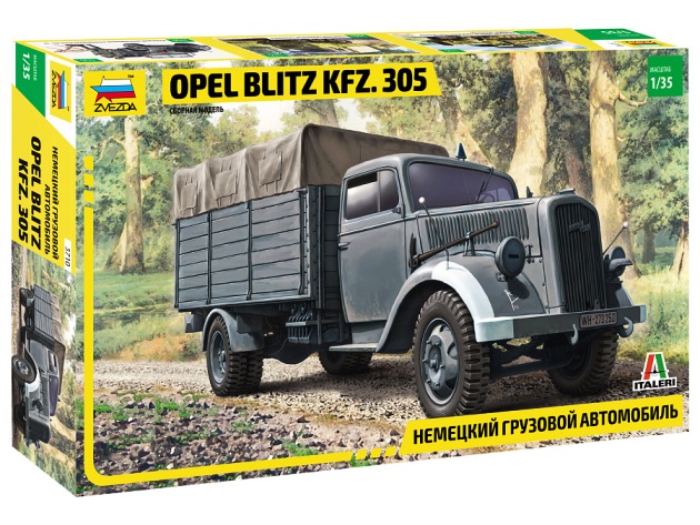 3710К Звезда Автомобиль Opel Blitz Kfz. 305 (+смоляные колеса) 1/35
