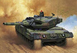 03060 Revell Танк Leopard 2 A6 EX Масштаб 1/35