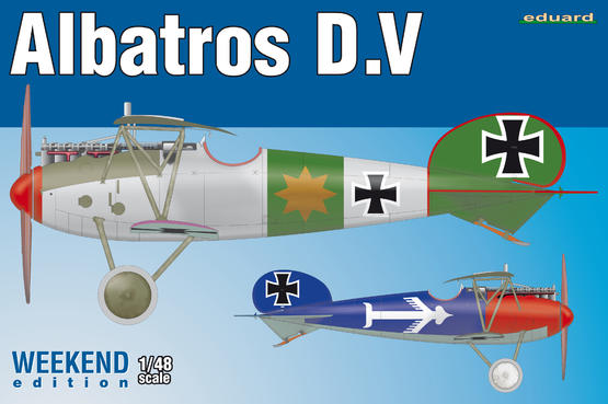8408 Eduard Немецкий самолёт Albatros D.V (Weekend) Масштаб 1/48