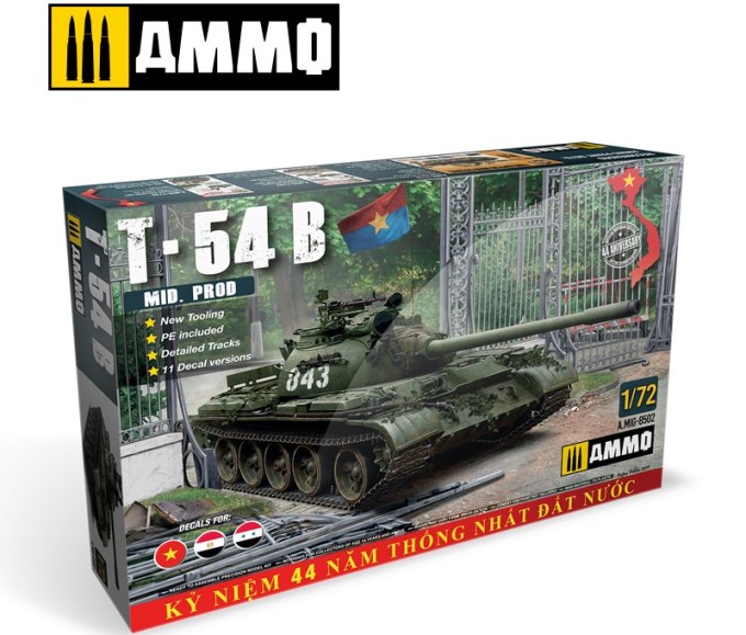 AMIG8502 AMMO MIG JIMENEZ Танк Т-54Б 1/72