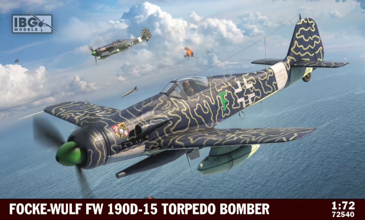 72540 IBG Models Focke-Wulf Fw 190D-15 Torpedo Bomber 1/72
