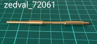 72061 Zedval 152 мм ствол для Коалиция СВ 1/72