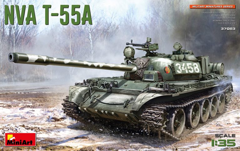 37083 MiniArt Танк NVA T-55A 1/35