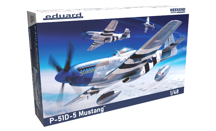 84172 Eduard Американский истребитель P-51D-5 Mustang (Weekend) 1/48