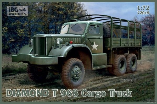 72019 IBG Models Американский армейский грузовик Diamond T 968 1/72