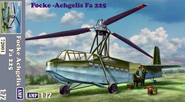 72001 AMP Вертолет Focke Angelis Fa-225 1/72