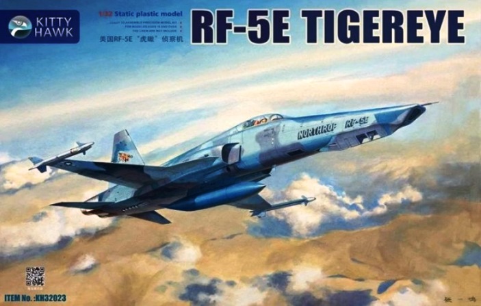 KH32023 Kitty Hawk Самолет RF-5E "Tiger eye" 1/32