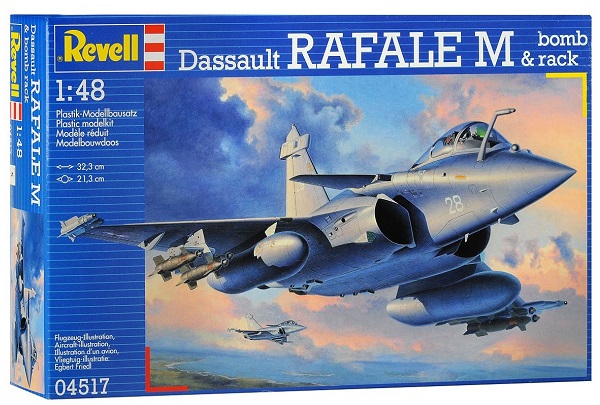 04517 Revell Cамолет Dassault Rafale M 1/48