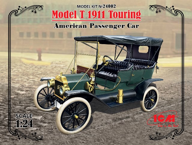 24002 ICM Автомобиль Ford Model T 1911 года Масштаб 1/24