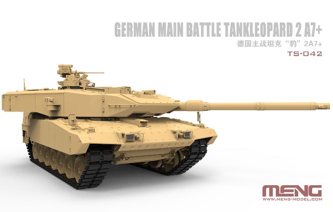 TS-042 MENG Model Германский танк Leopard 2A7+  1/35