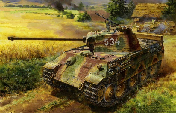 Сборная модель TS-035 MENG Model Танк Sd.Kfz.171 Panther Ausf. A Late 