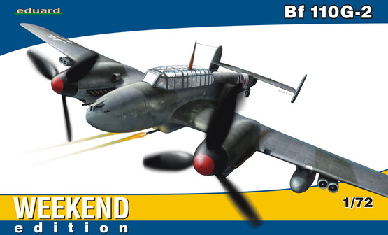 Сборная модель 7421 Eduard Самолет Bf 110G-2 