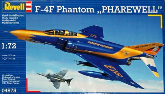  Сборная модель 04875 Revell Самолет F-4F Phantom "Pharewell" 