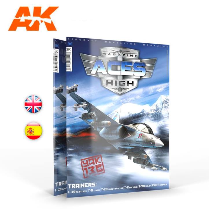 AK2937 AK Interactive Журнал ACES HIGH MAGAZINE ISSUE 18 TRAINERS (English)