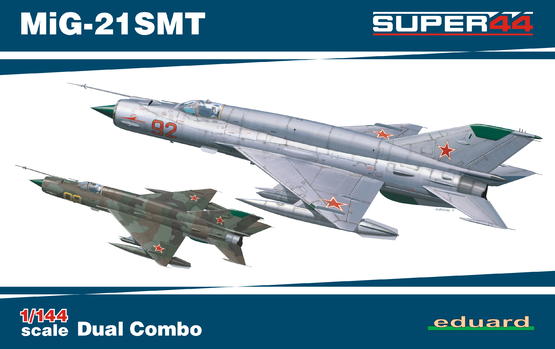 Сборная модель 4426 Eduard Самолет MiG-21SMT DUAL COMBO 