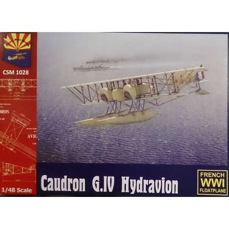 K1028  Copper State Models Caudron G. IV Hydravion Масштаб 1/48