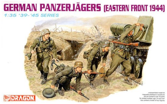 6058 Dragon German Panzerjagers (eastern front 1944) 1/35