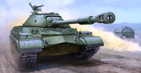 Сборная модель 05547 Trumpeter Советский танк Т-10А  
