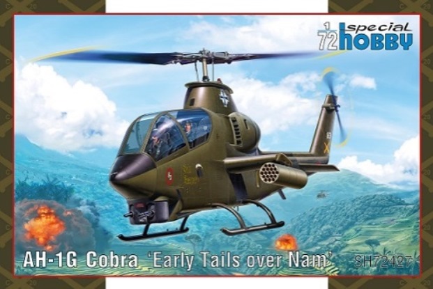72427 Special Hobby Вертолёт AH-1G Cobra ‘Early Tails over Nam’ 1/72