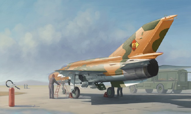 02863 Trumpeter Самолет MiG-21MF 1/48